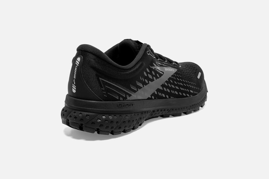 Brooks Ghost 13 Road Running Shoes Mens - Black - ZIXHY-6983